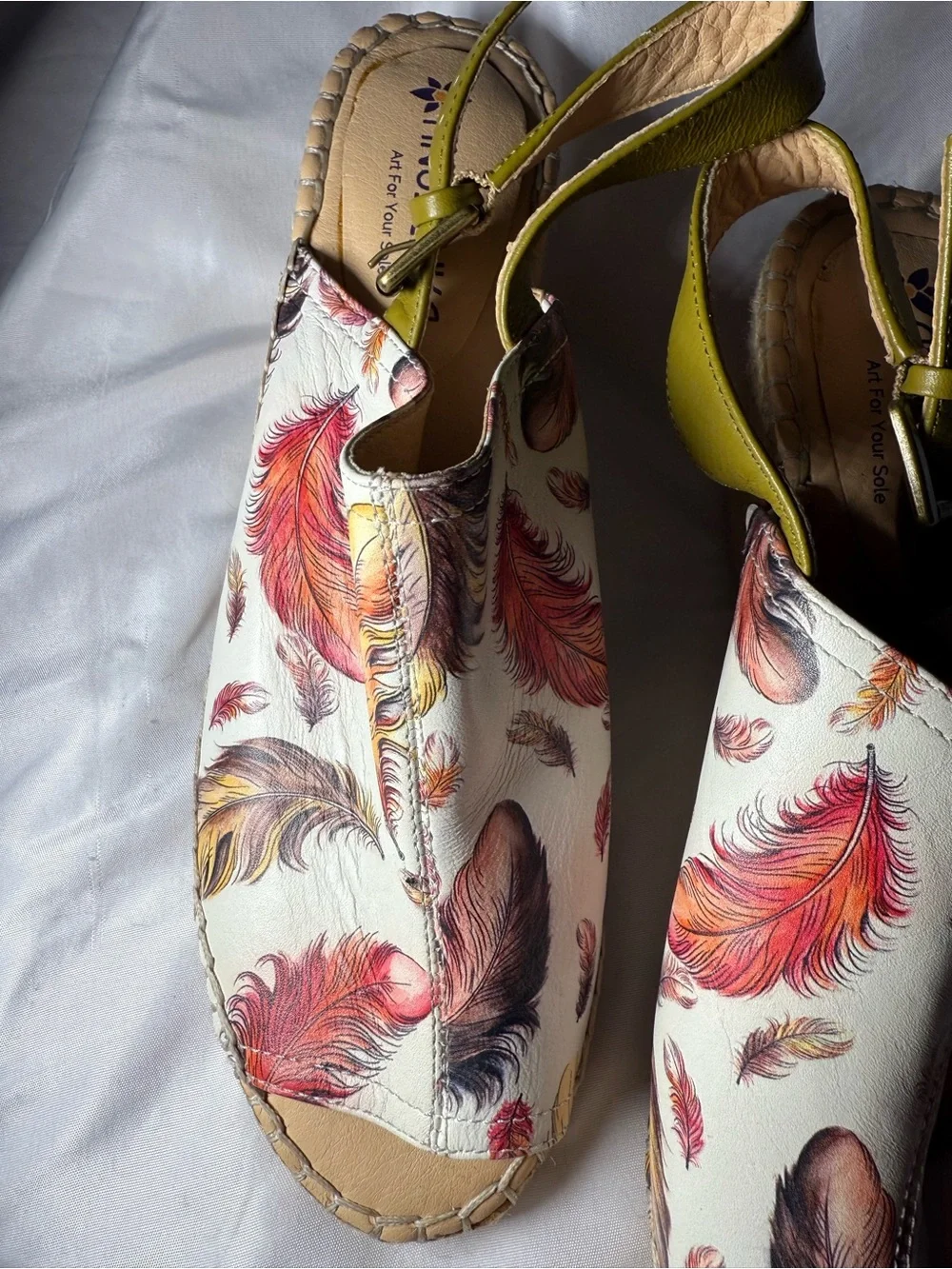 Anuschka Espadrilles- size 9-adorable